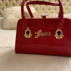 Guess Red Handbag